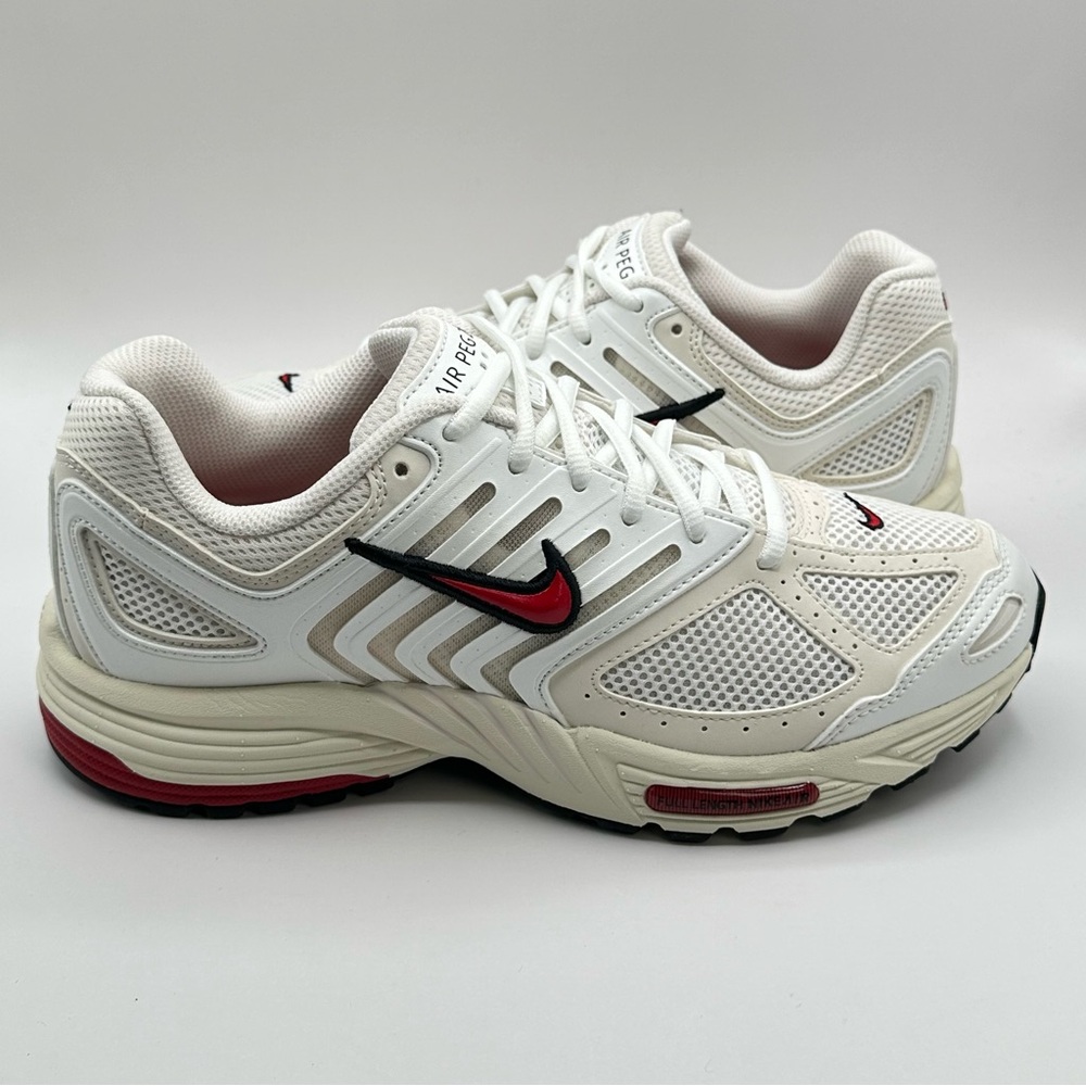Women's Nike Air Peg 2K5  White/Gym Red-Phantom (FN7153 101) Size 10 - Picture 9 of 12